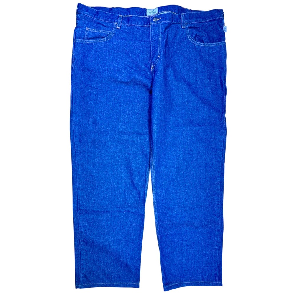 Tyndale FR Denim Work Pants Men's 46x34‎ Flame Resistant CAT2 NFPA 2112 USA Made